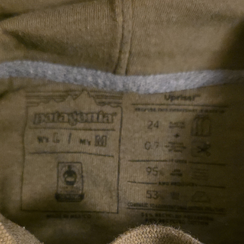 Patagonia Men's Green Hoodie Sweater - Picture 6 of 8